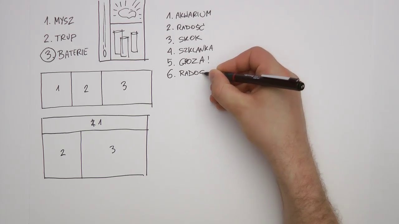 WARSZTATY KOMIKSU - część 9.  Od pomysłu do rysunku