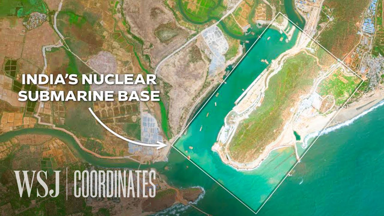 India Aims to Counter China With This Nuclear Submarine Base | WSJ Coordinates