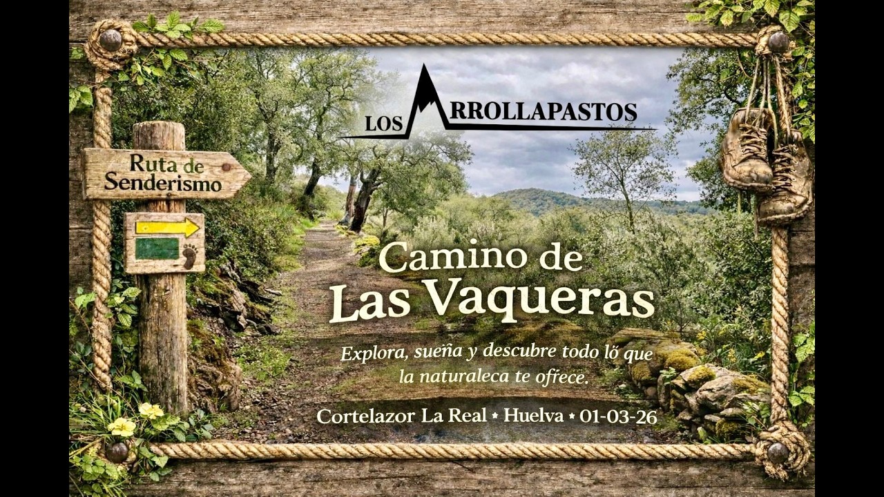 Camino de Las Vaqueras. Cortelazor La Real. Huelva.