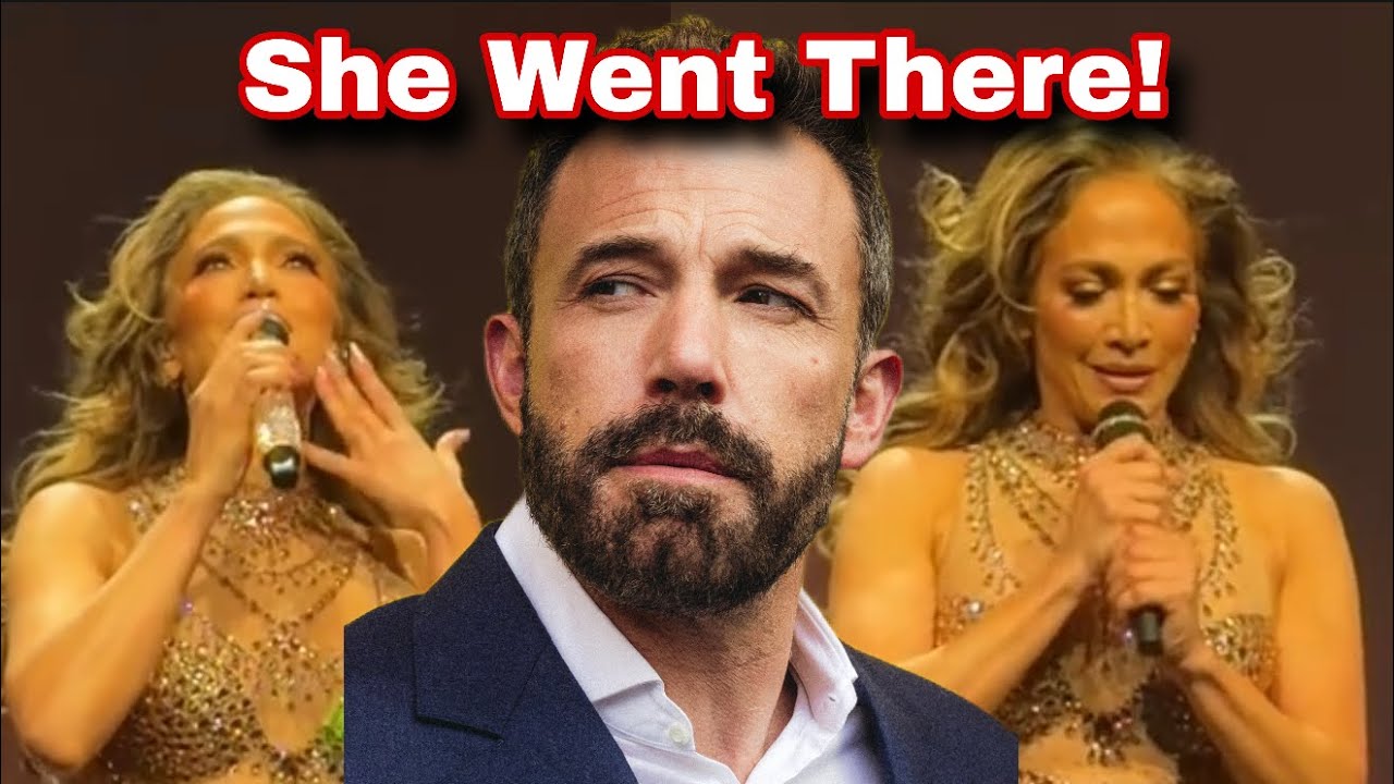 Jennifer Lopez Jokes About Ben Affleck On Stage- Fans Are Shocked! 