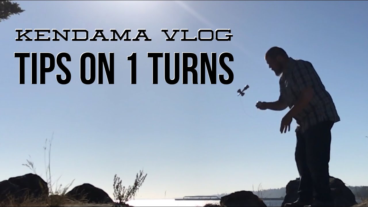 1 Turn Lighthouse, Airplane and Lunar - Day 6 (30 kendama tricks in 30 days)