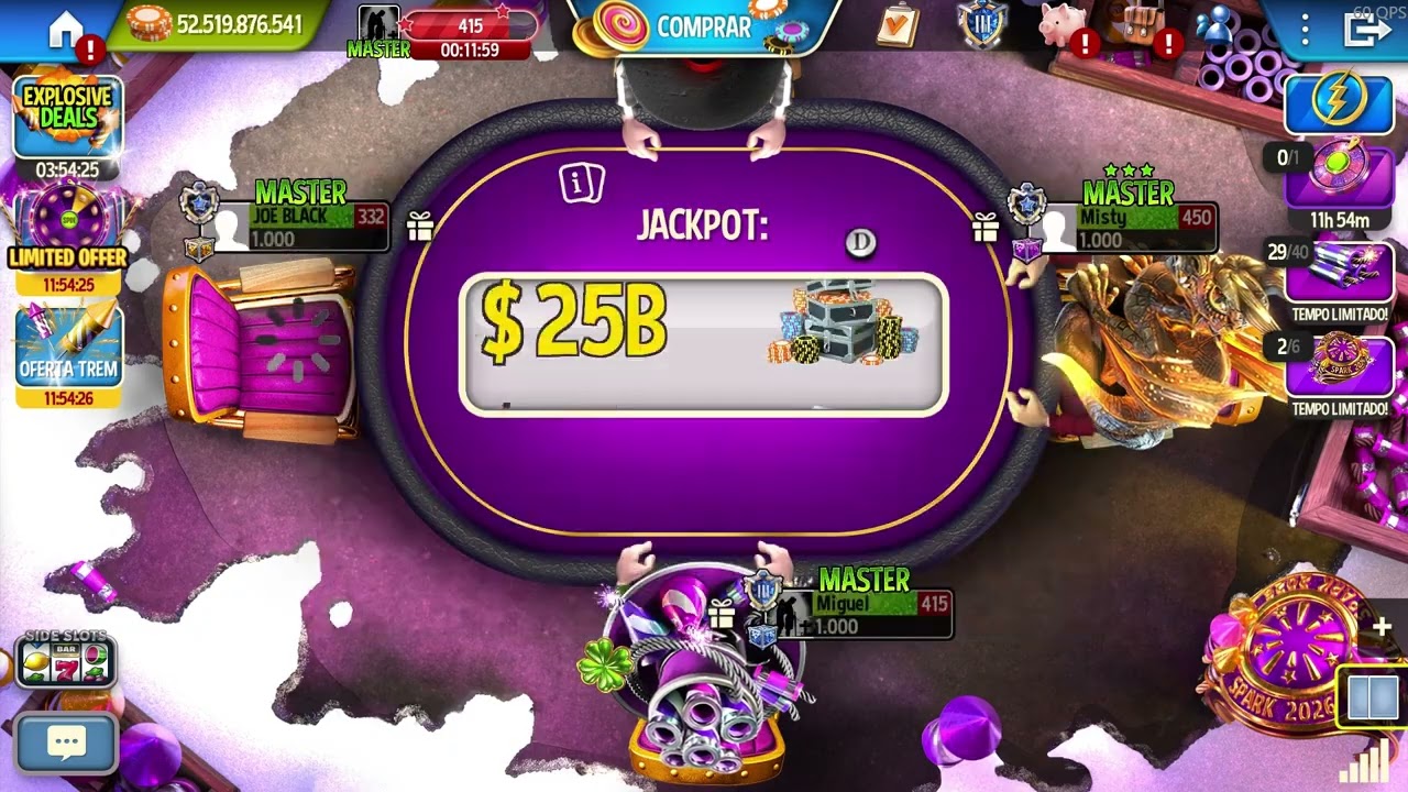 Balões Esmeralda,  BJ Extreme ++ e música - Governor of Poker 3 ( GoP3 ) (Código na descrição)