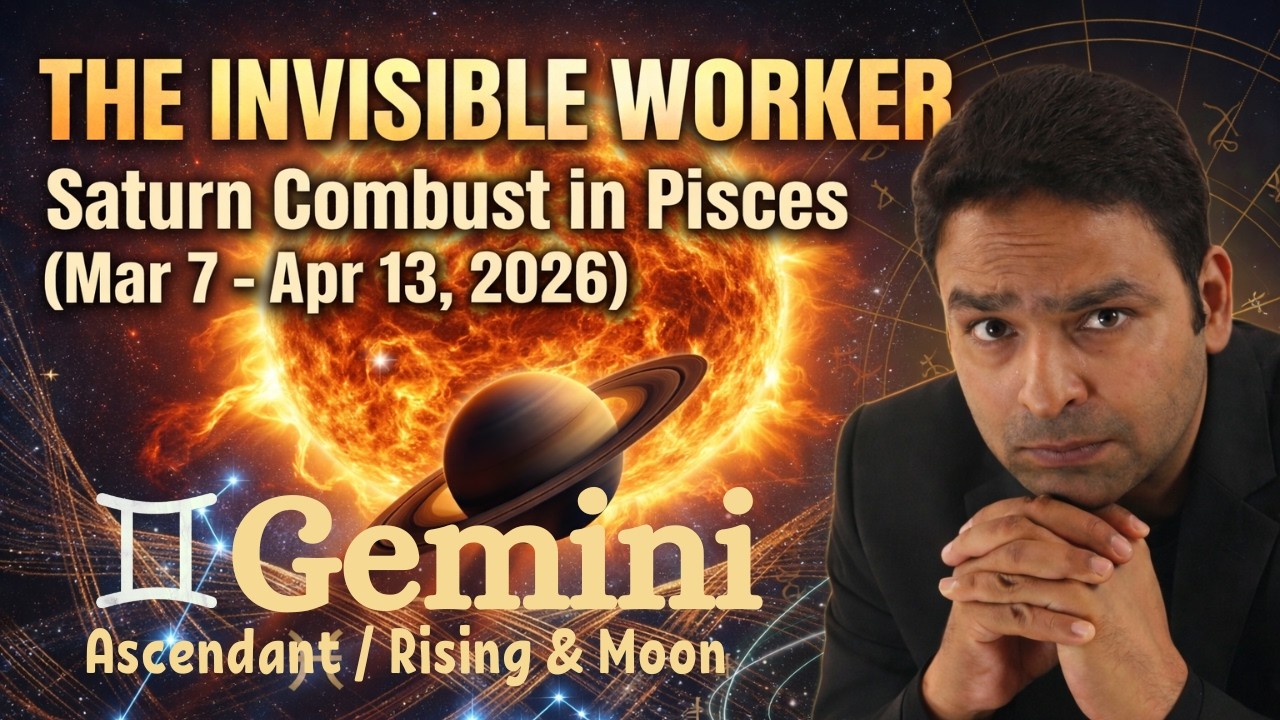 Gemini :: This Saturn Combustion Period Changes Everything March 2026