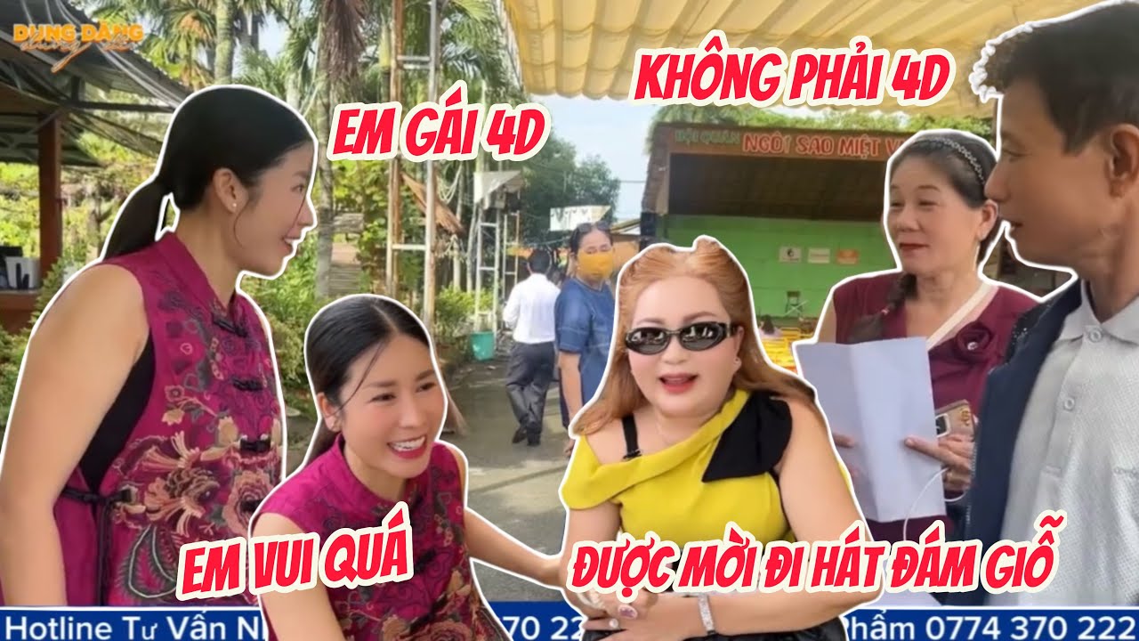 Em g&aacute;i của 4D qu&aacute; quậy trong buổi casting NSMV m&ugrave;a 4, vui khi được OBCC mời đi h&aacute;t đ&aacute;m giỗ