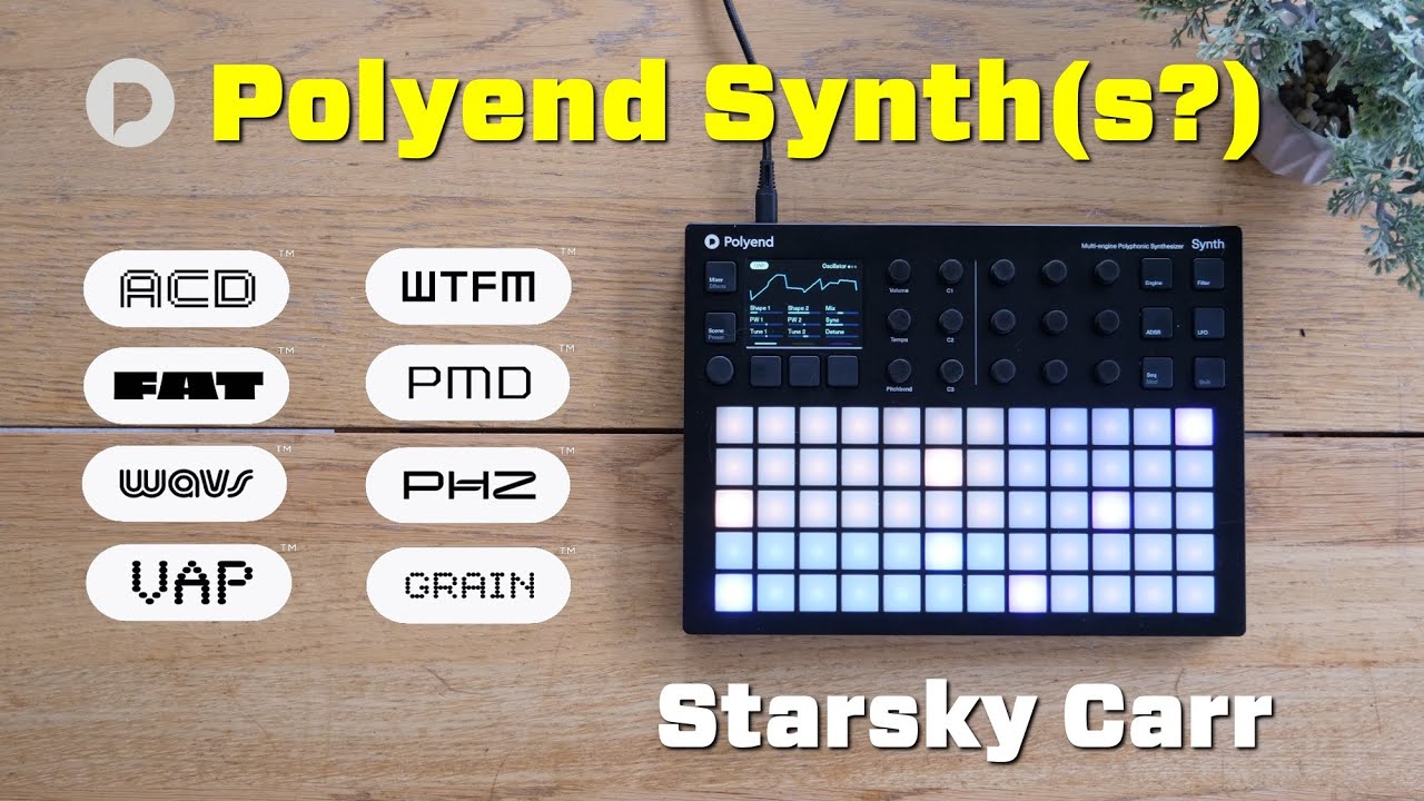 Polyend Synth // 8 Synths in 1 Box - review and demo