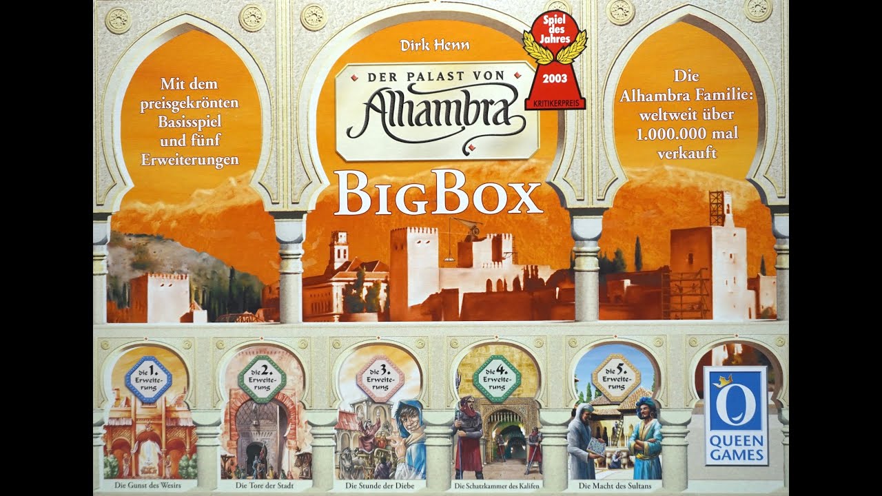Spielregeln Der Palast von Alhambra - Queen Games