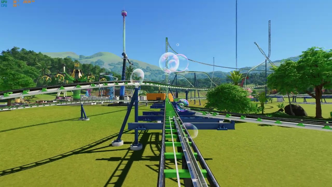 Planet Coaster 2 Mechanical Coaster Fun