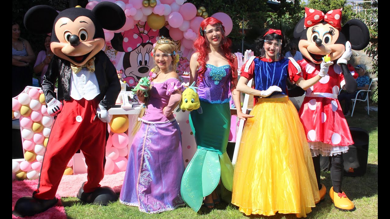 SHOW MUSICAL CUMPLEAÑOS PRINCESAS DISNEY