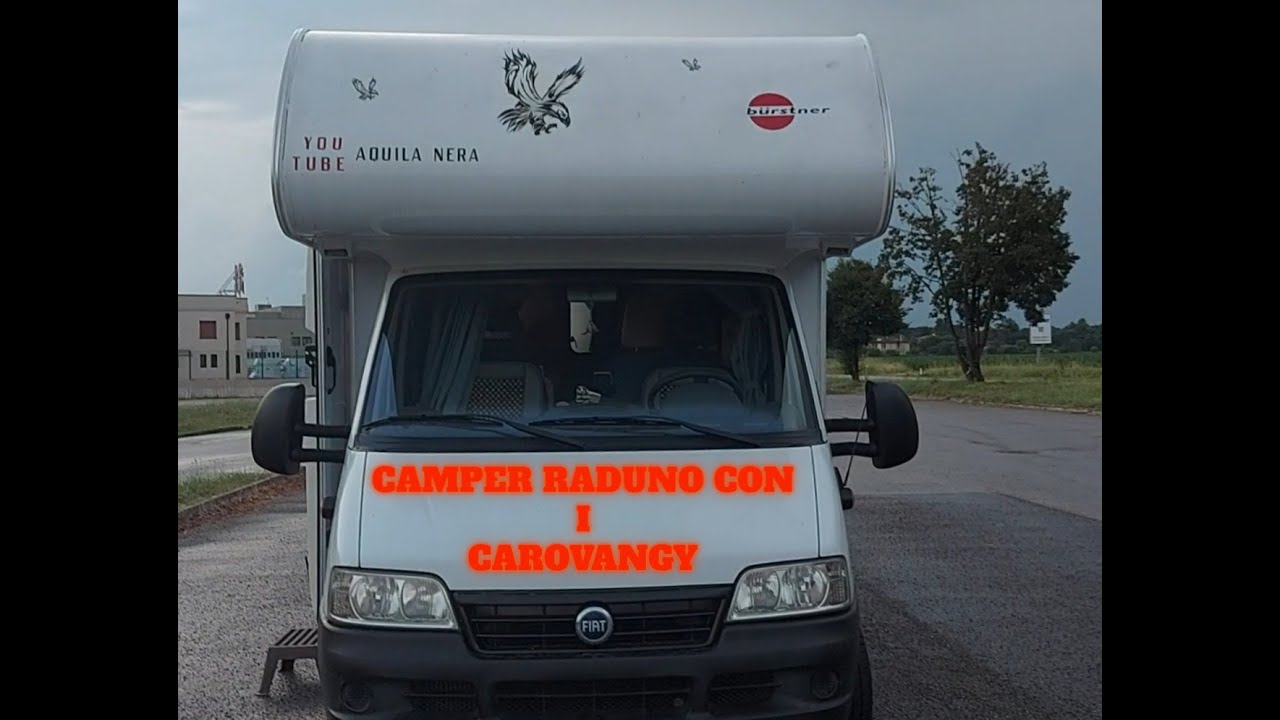 Camper raduno con i Carovangy