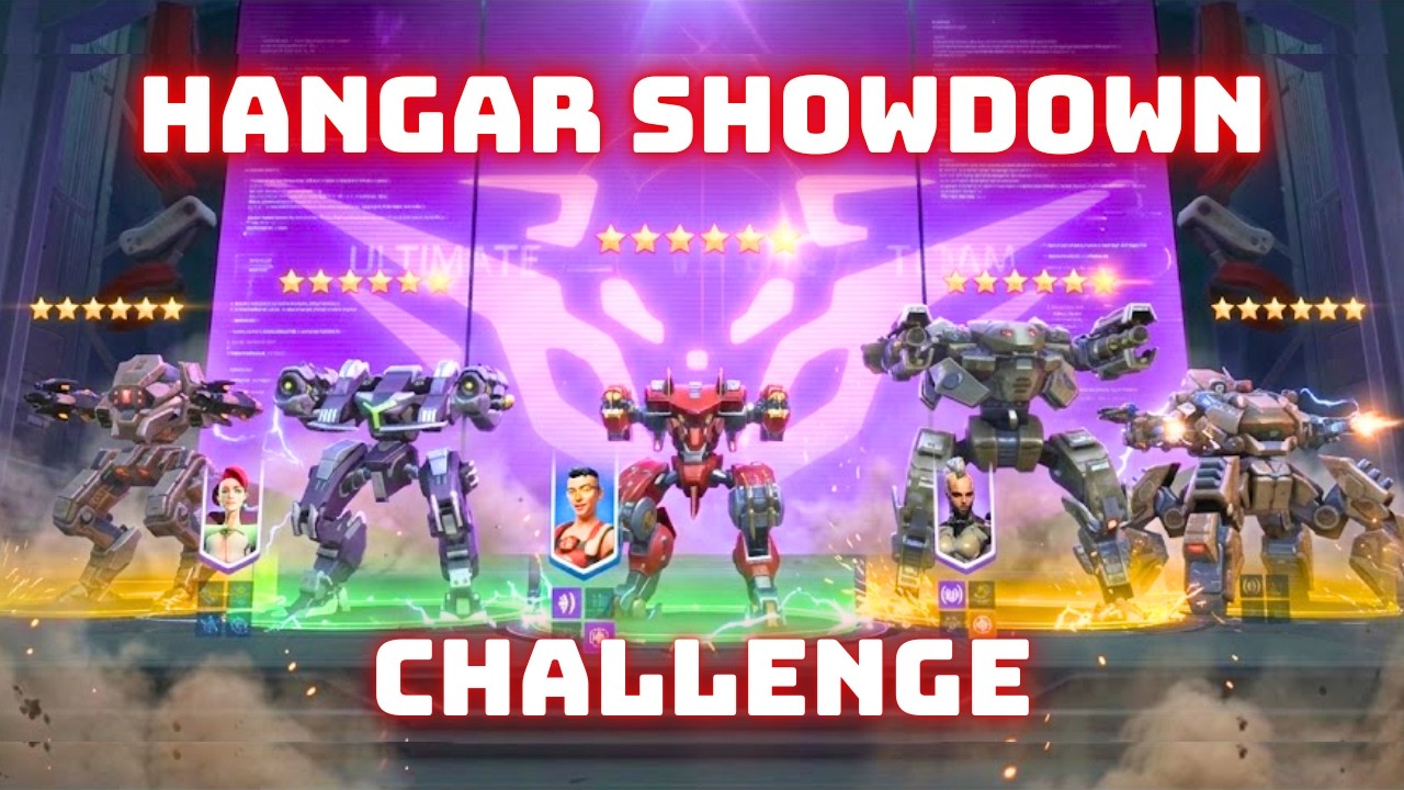 RARE mechs only challenge in Hangar Showdown - Mech Arena Challenge | Mech Arena