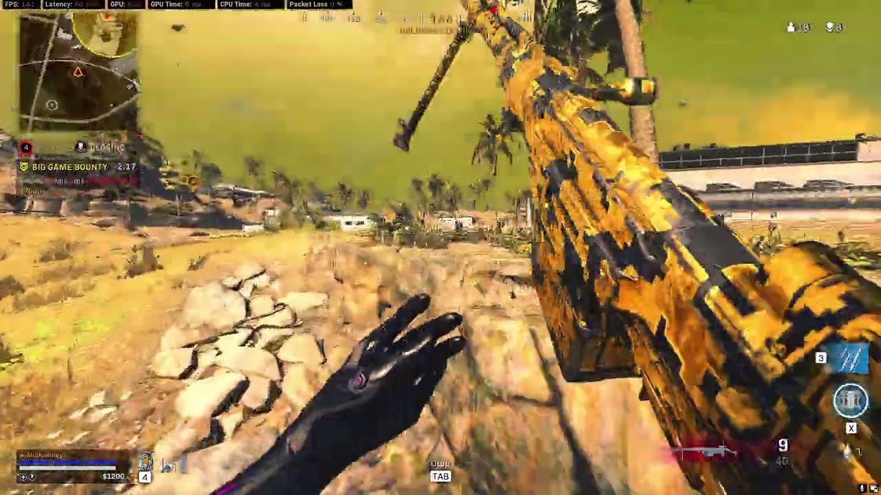 Bonus game #348 Warzone Caldera: Dying to the almighty heartbeat sensor