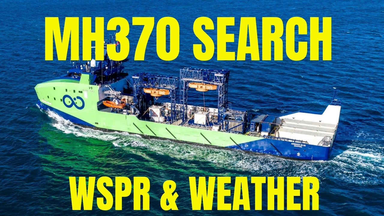 Поиск рейса MH370 - WSPR и погода