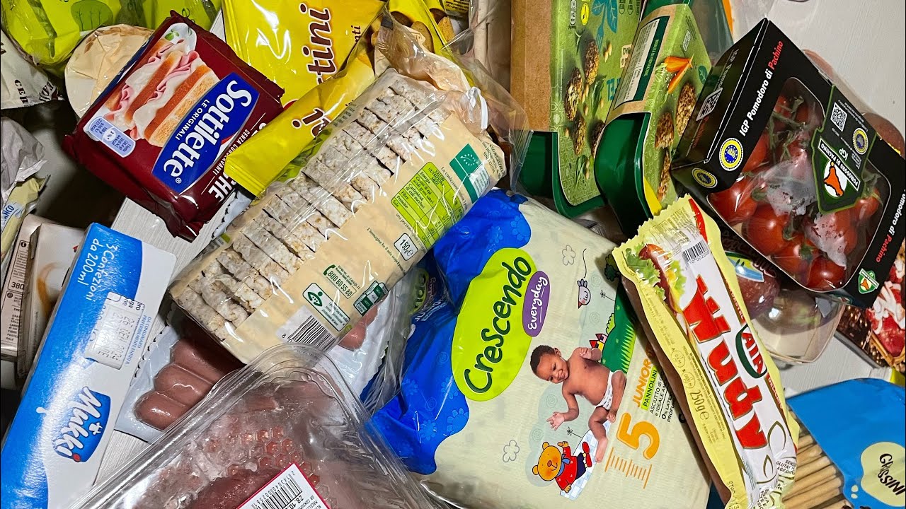 MEGA SPESA SETTIMANALE COOP / 106€