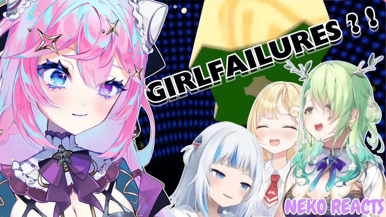 ━☆NEKO REACTS━☆ ARE ALL OF HOLOEN GIRLFAILURES ? ! [ HOLOLIVE ] [ Part 1 ]