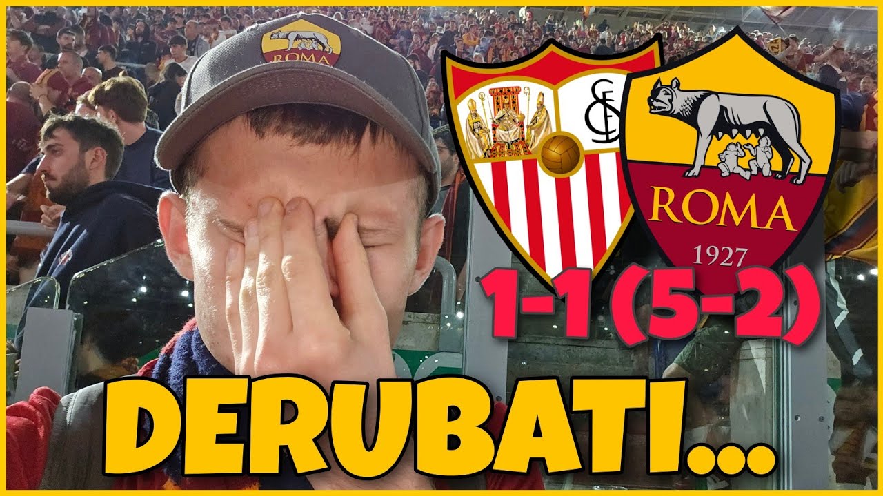[CHE SCANDALO‼️🤡] LIVE REACTION di SIVIGLIA-ROMA 1-1 (5-2): COSÌ FA MALE...