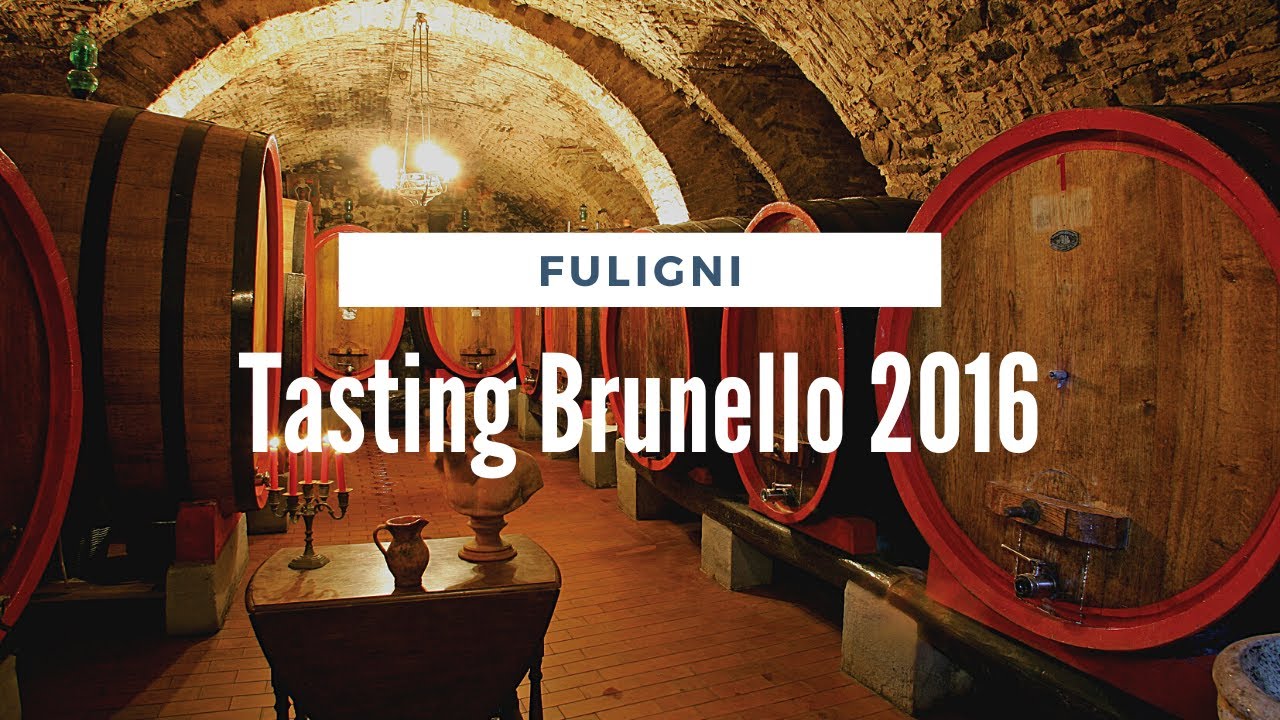 Taste Test: Tasting Brunello di Montalcino 2016 with Fuligni