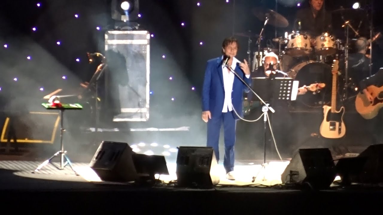 Roberto Carlos de concierto en Cali - Colombia