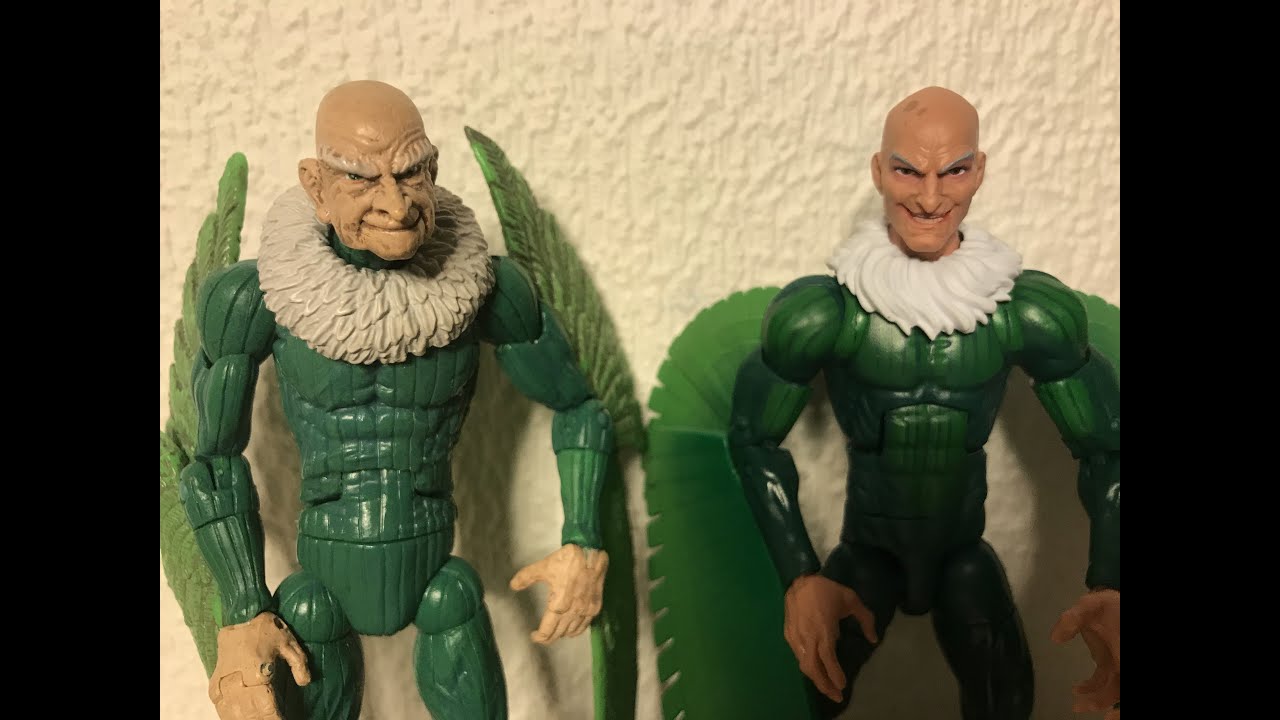 Marvel Legends Vulture Figure Comparison - Toy Biz VS Hasbro