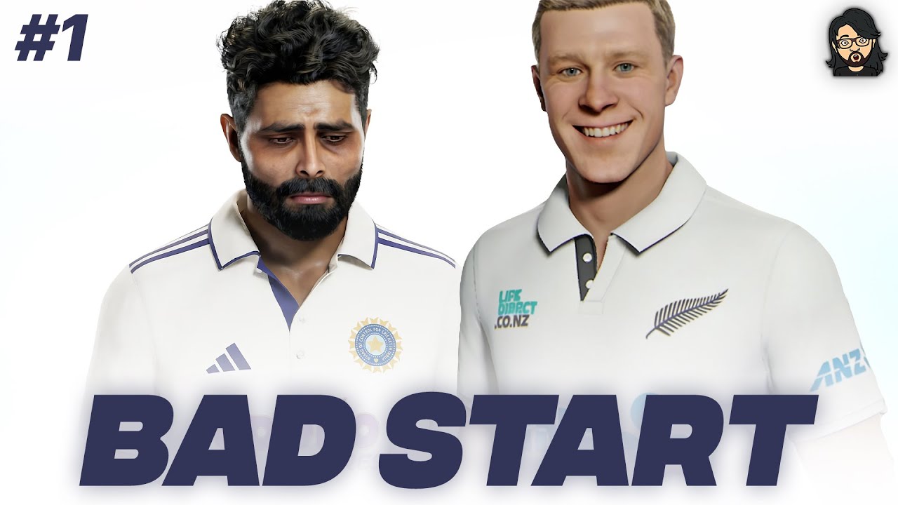 [01] India vs New Zealand Test Series Begins • Cricket 26