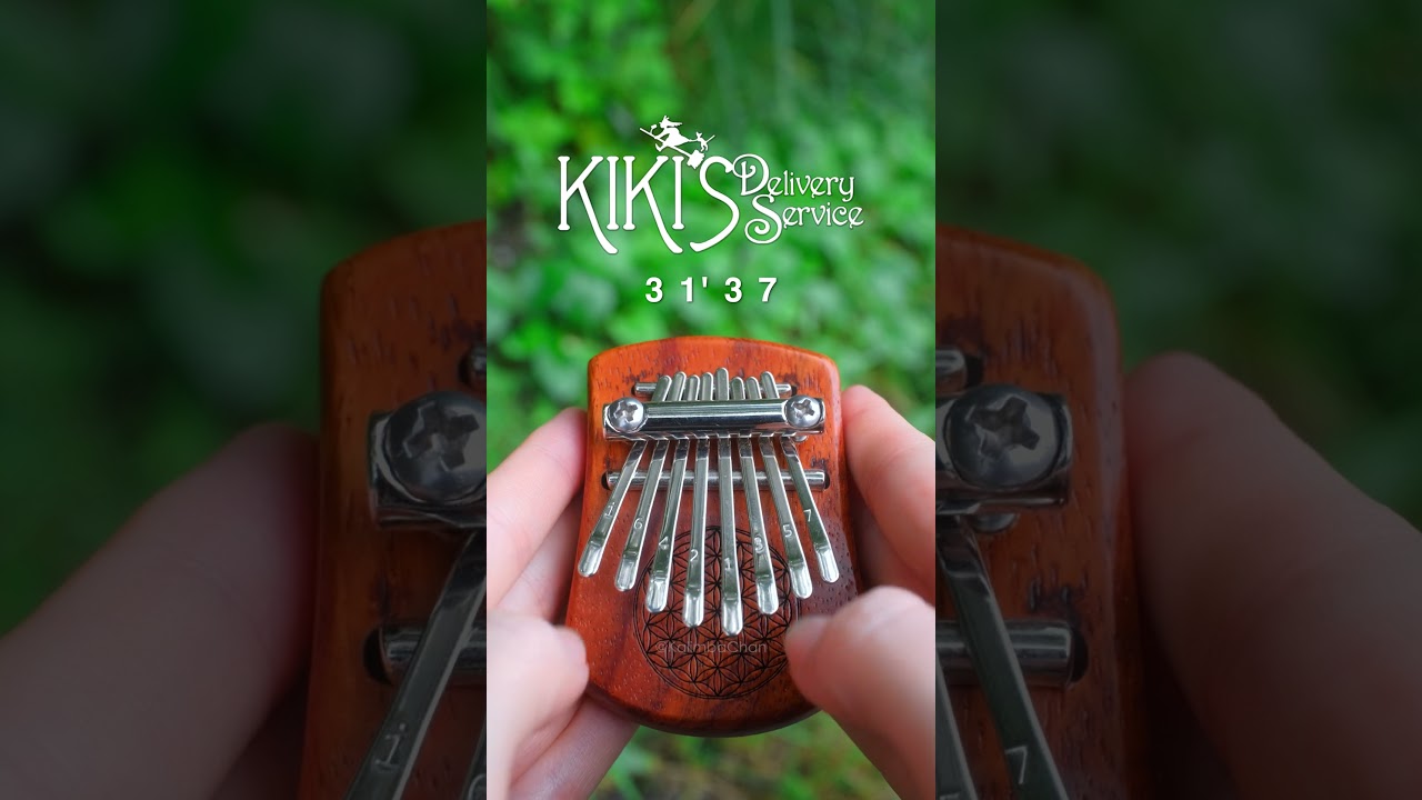 Kiki's Delivery Service - A Town With An Ocean View | Mini 8key Kalimba Tabs & Tutorial