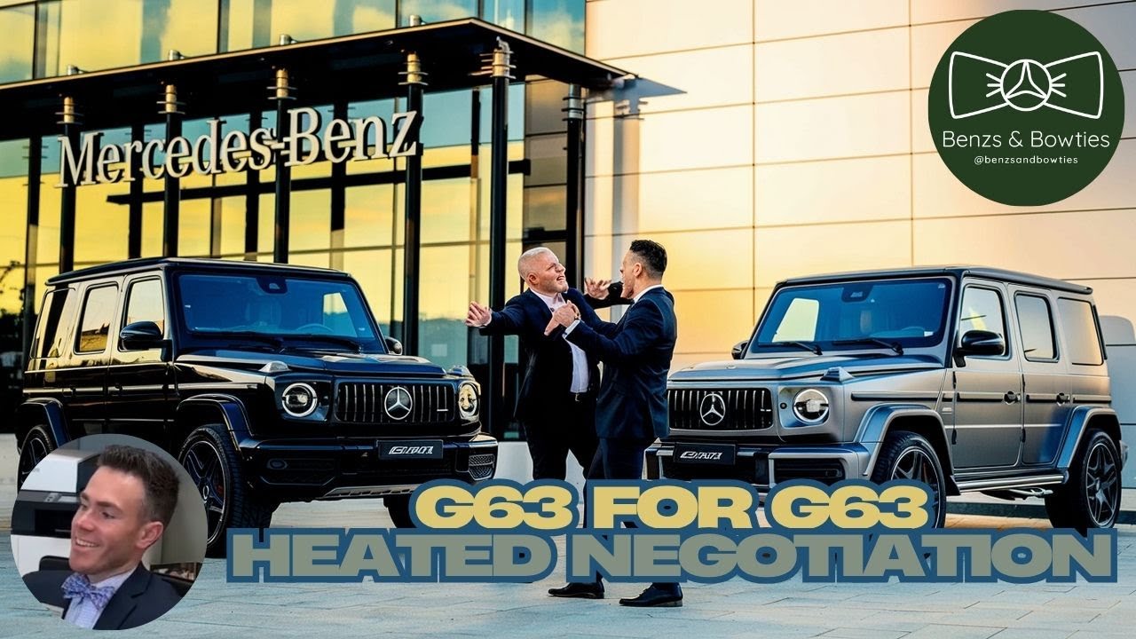 Heated G63 Negotiation! Behind The Scenes at a Mercedes-Benz Dealer