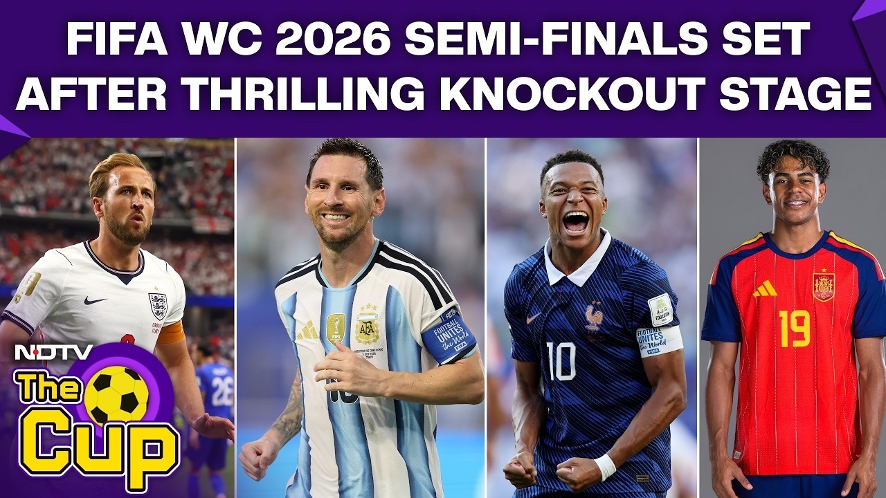 FIFA World Cup 2026 LIVE | Race For Glory: FIFA World Cup Semi-Finalists Confirmed | LIVE