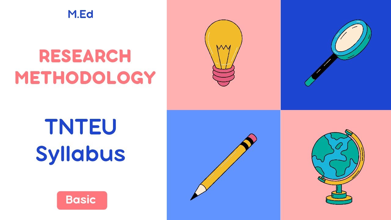 Research Methodology Syllabus l Dissertation l Research Report #education #தமிழ்  #M Ed #learn