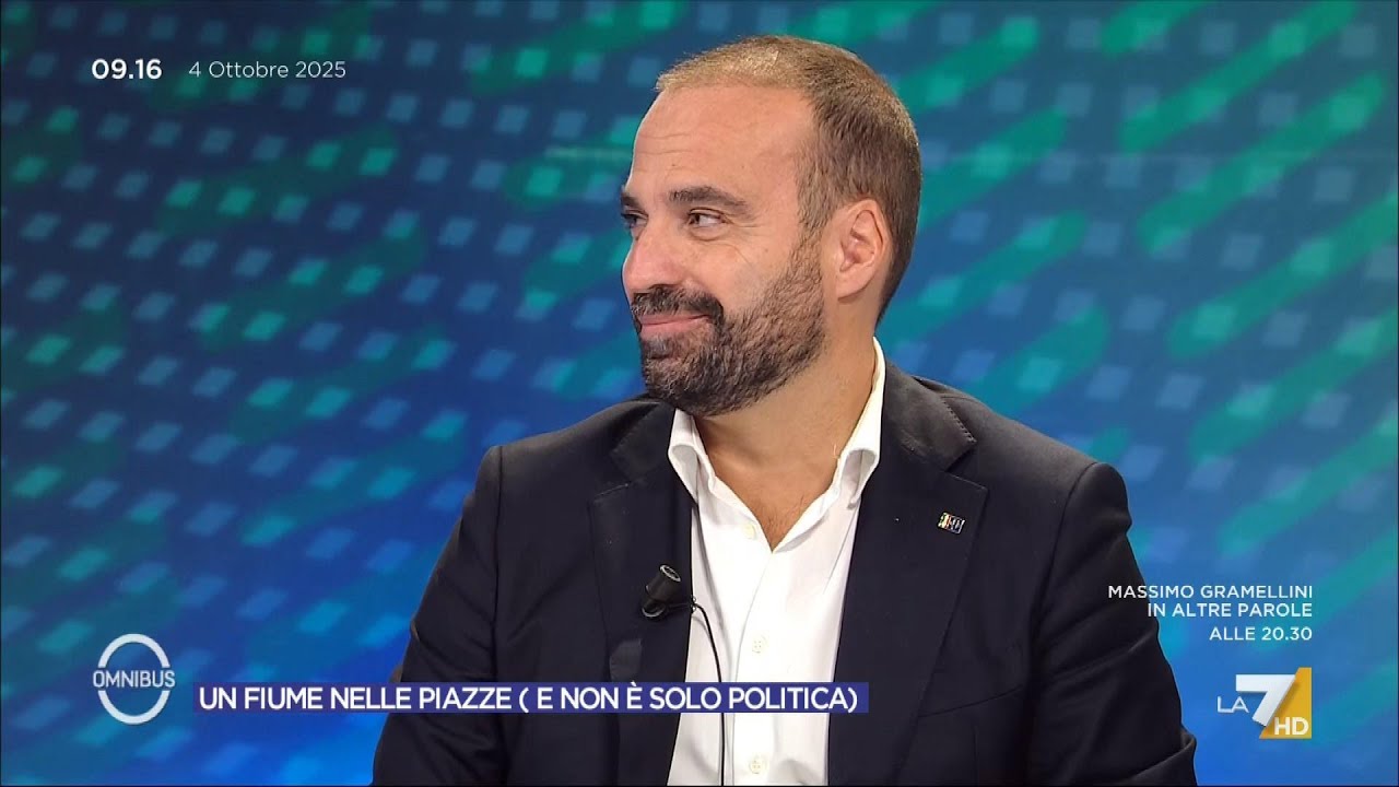 Luigi Marattin ospite ad Omnibus | La7 - 4 ottobre 2025