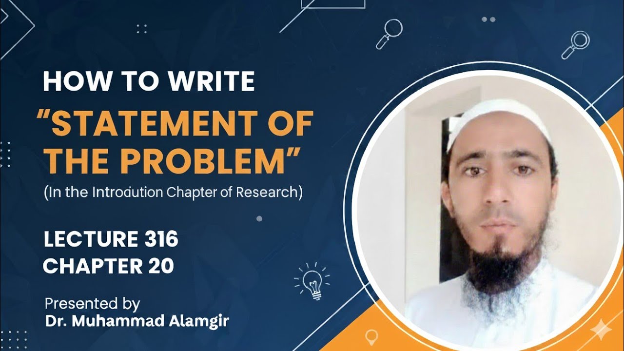 Как написать «Постановку проблемы» во вводной главе исследования?