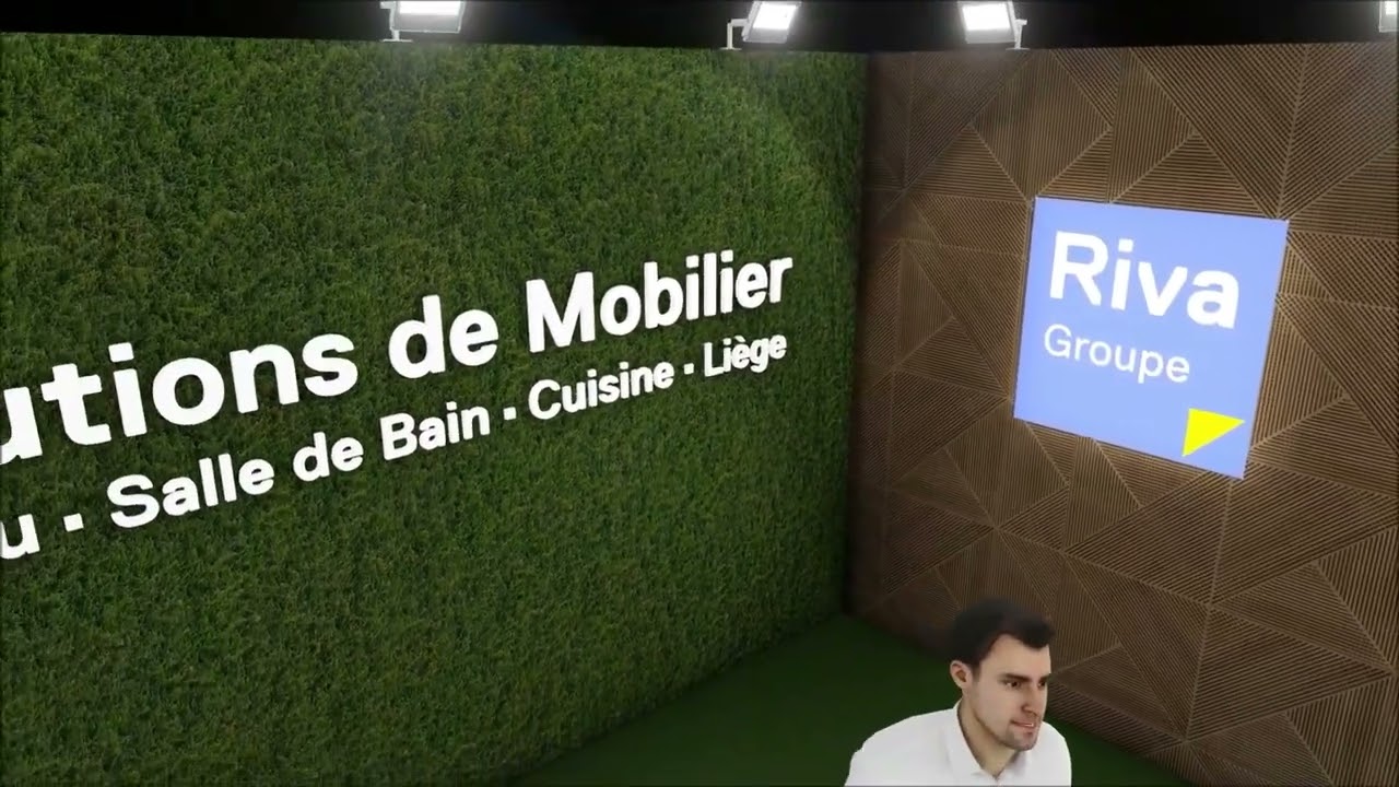 Riva Office Stand au Batimat - Le salon professionnel de la construction 2002