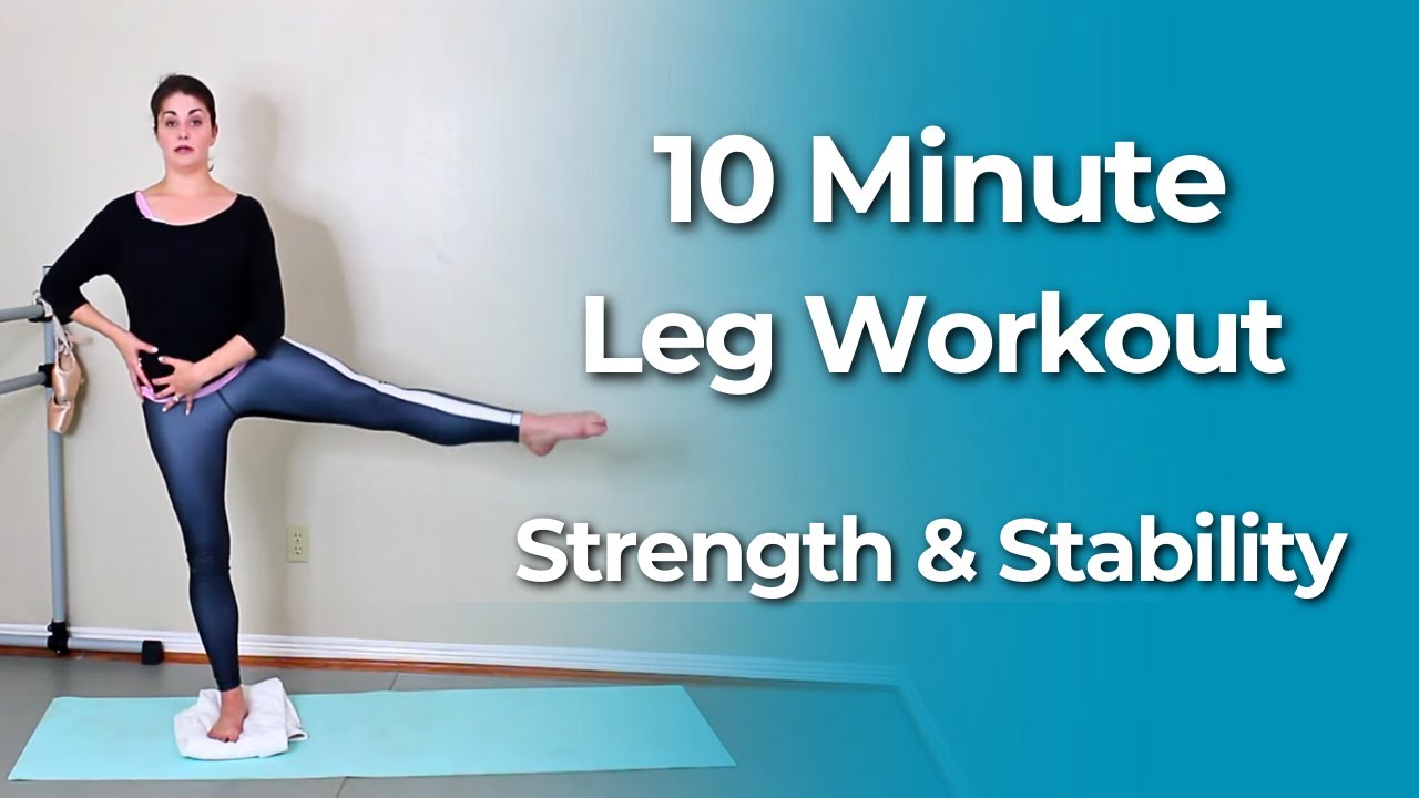 10 Min Leg Strength & Stability Workout | Build Balance & Control