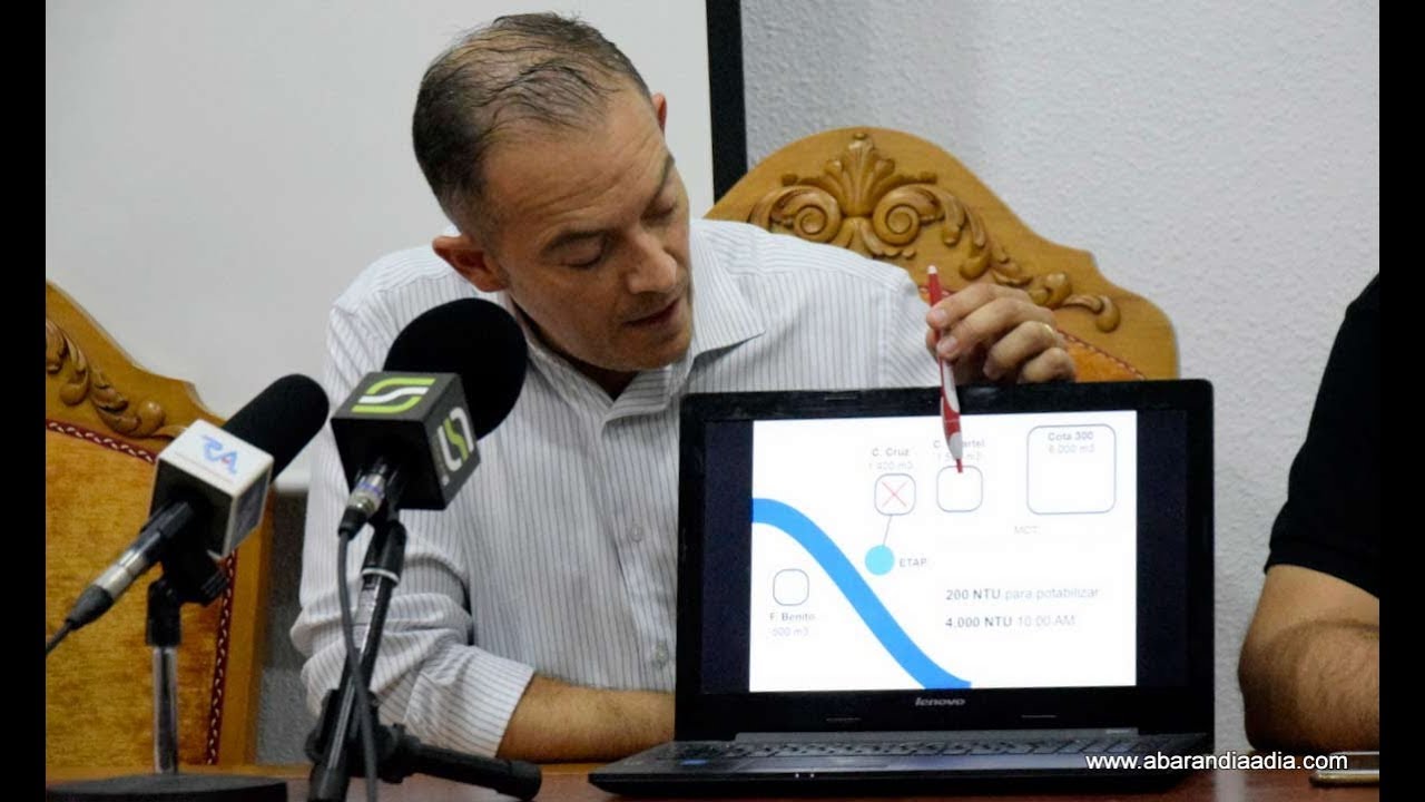 Jesús Gómez: «Vamos a tener un corte de agua en Abarán»