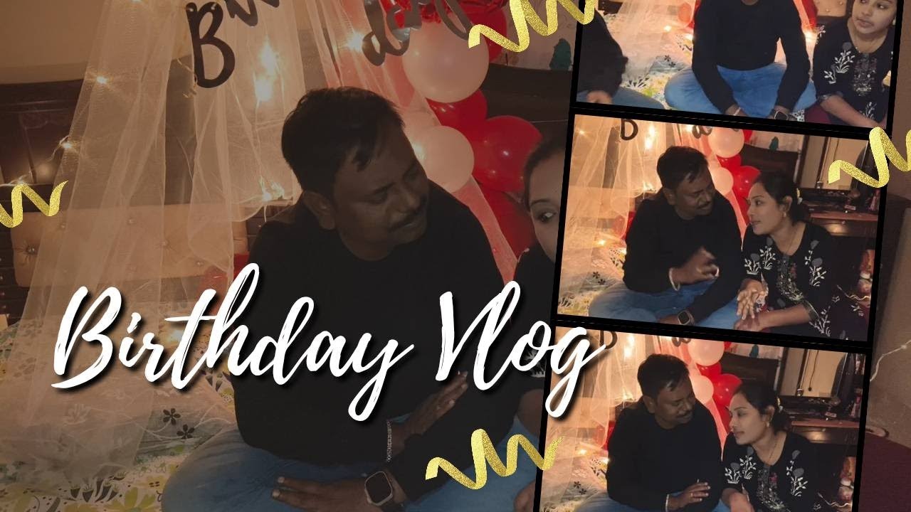 I Surprised My Husband With His Dream Birthday Party!💞🎂💐#trending #blog#part 1