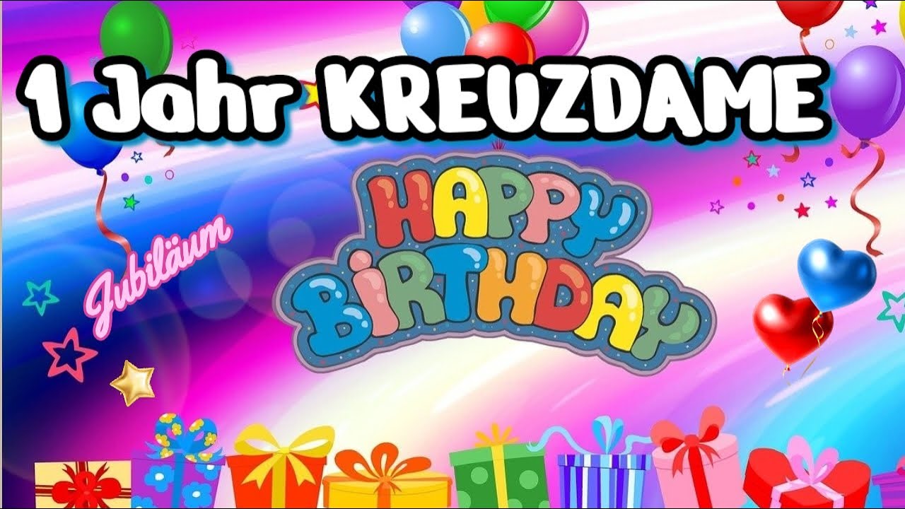 1 Jahr KREUZDAME 🎂 Und noch nicht den Faden verloren 🪡 Feiert mit mir 🥳🎉 #kreuzstich