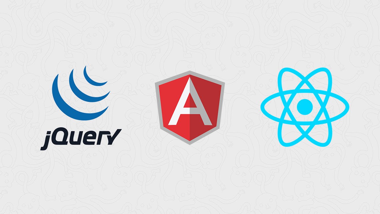 Tutoriel React/jQuery/Angular : jQuery / Angular / ReactJS