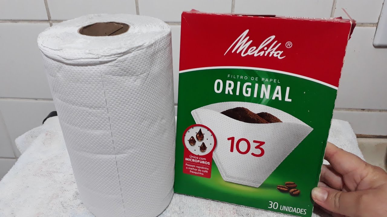 COMO SUBSTITUIR O COADOR DE CAFÉ POR PAPEL-TOALHA