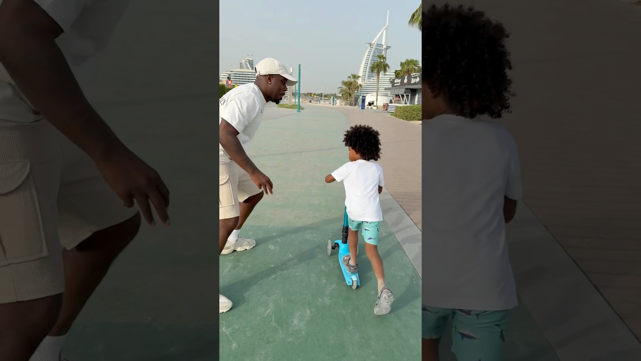 Kid has Fastest Scooter In The World #shorts