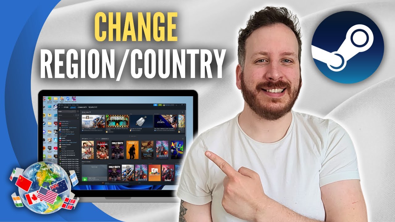 How To Change Region Or Country On Steam