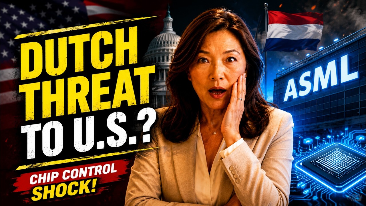 Netherlands THREATENS U S  Congress Over ASML Chip Control