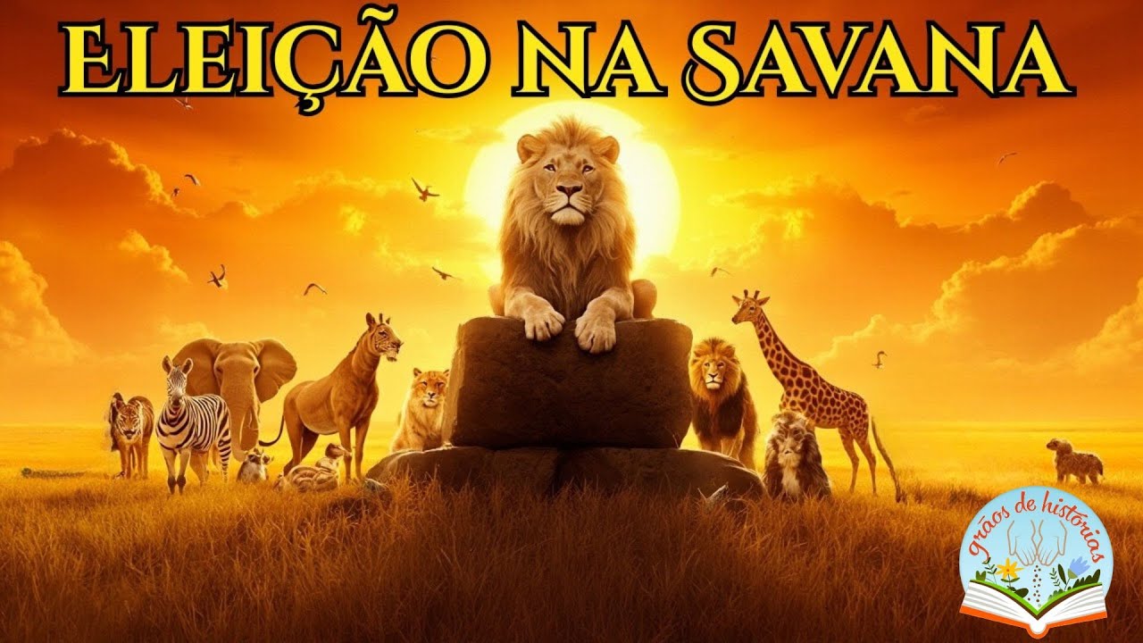 ELEIÇÃO NA SAVANA [Desenho Infantil]