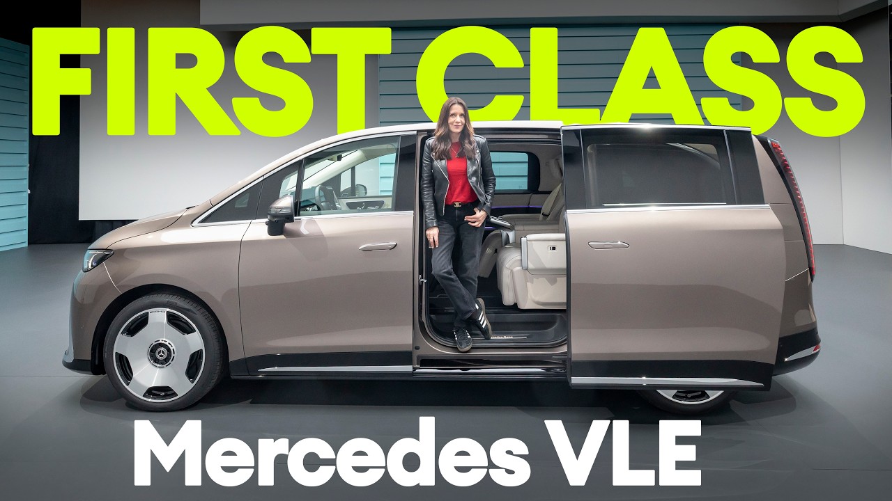 Van life - but with a cinema! | Mercedes VLE First Look