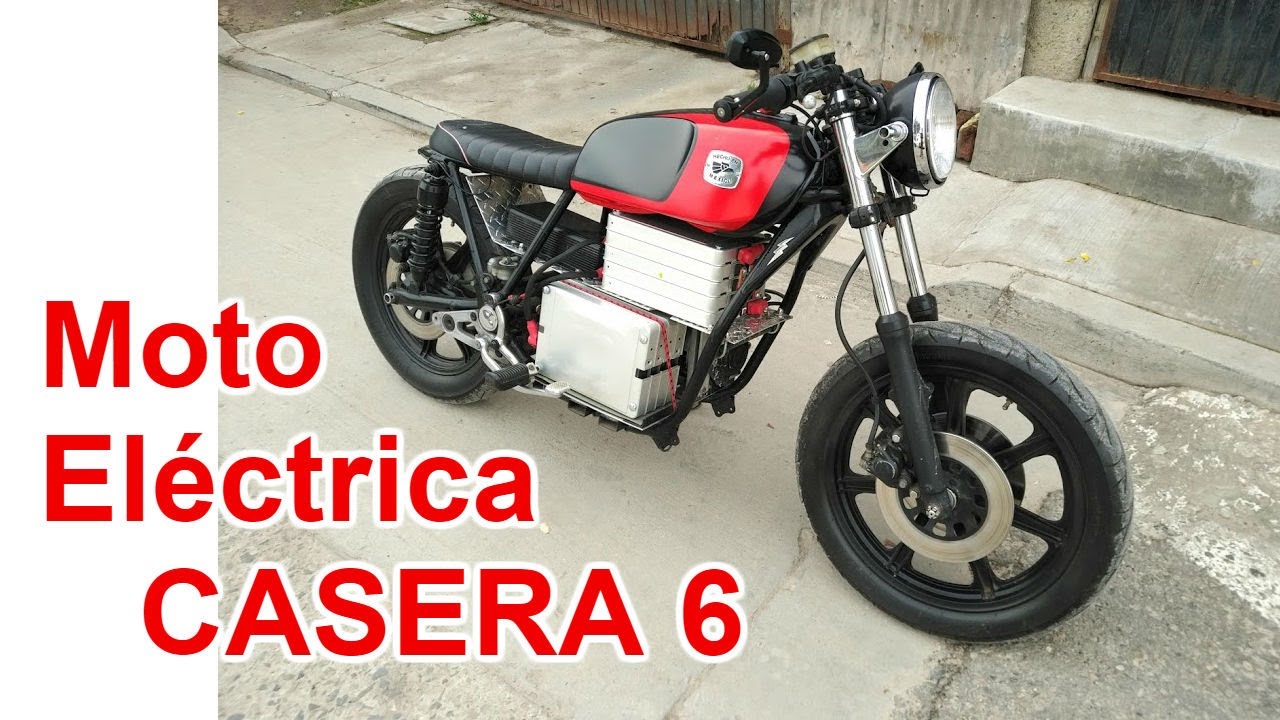 COMO HACER UNA MOTO ELECTRICA CASERA PARTE FINAL 6 | HOMEMADE ELECTRIC MOTORCYCLE CONVERSION