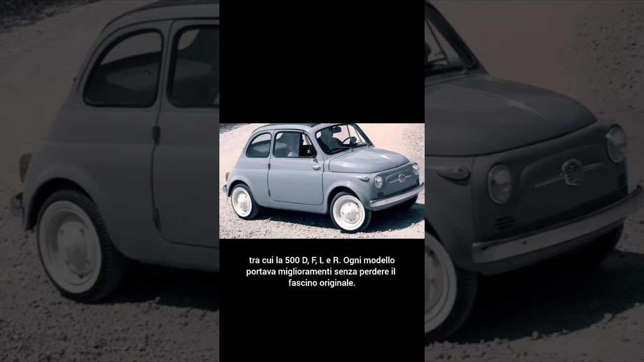 Fiat 500: Storia e Meccanica in 60 secondi! 🇮🇹🚗 