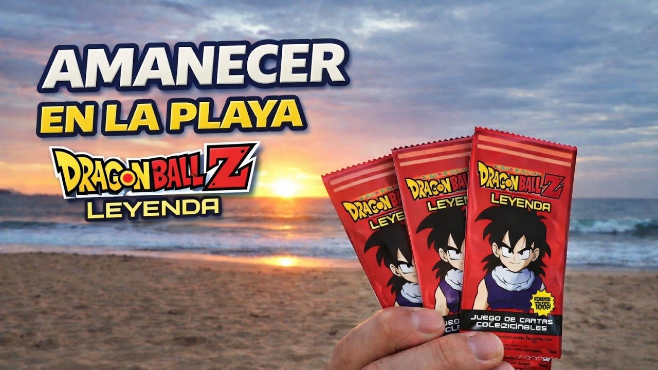 Unboxing de Dragon Ball Z Leyenda al amanecer… ¿sale la carta única? (ASMR)