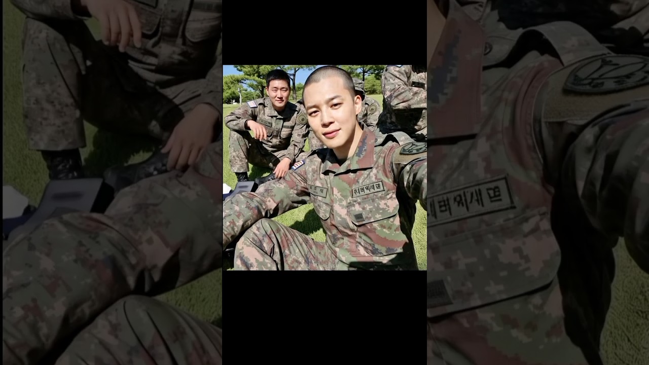 Jimin Park new update from military#jimin#BTS#new