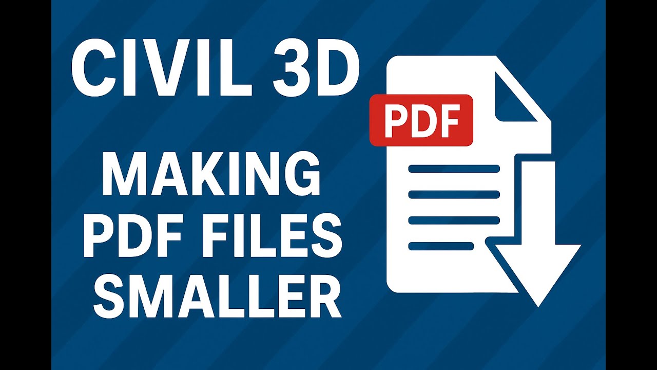 Civil 3D — создание PDF-файлов меньшего размера