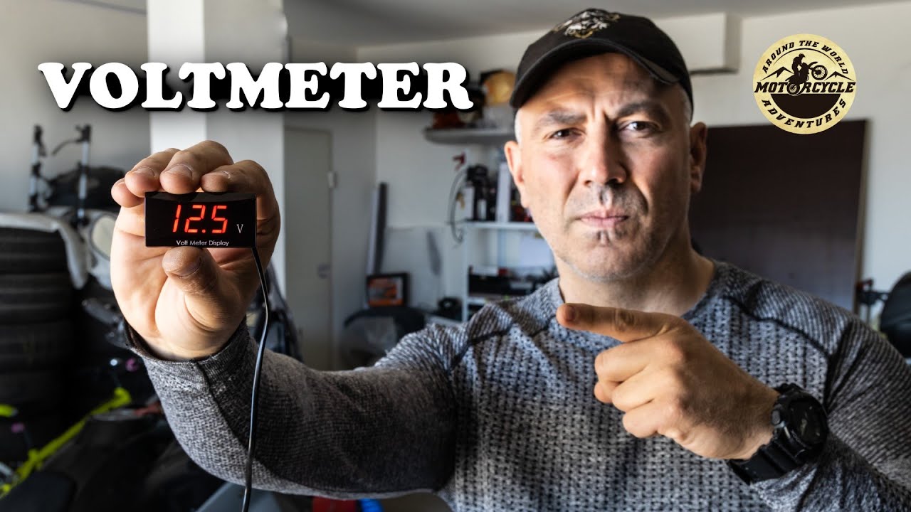 How to Install a Voltmeter on Any Motorcycle?