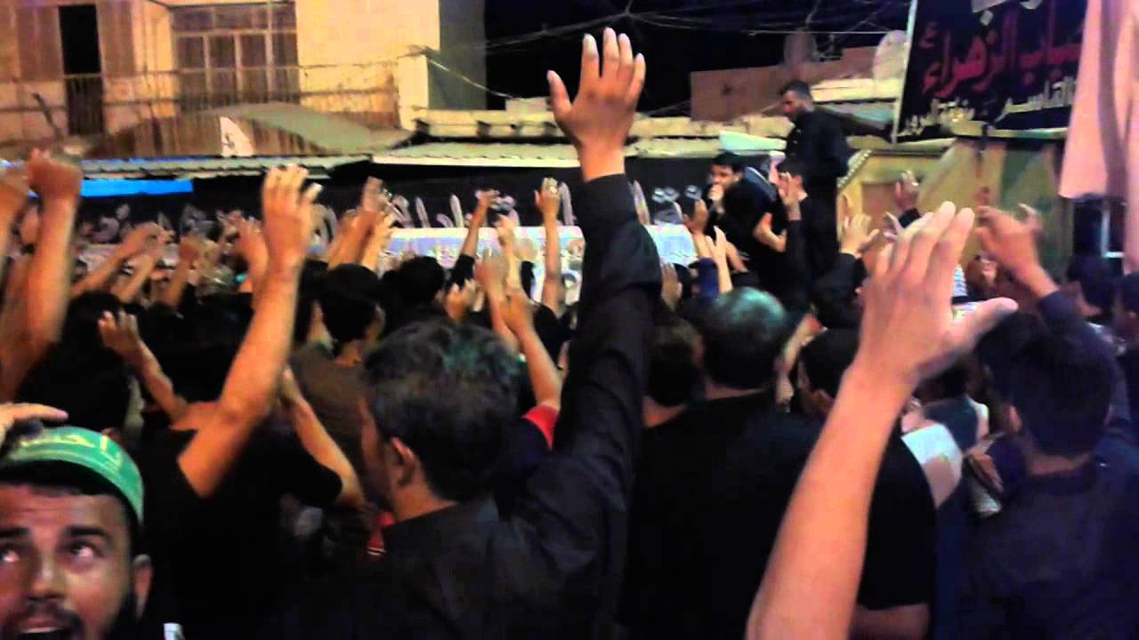 سيد علاء العذاري ولطيف الشباني  في مدينه القاسم