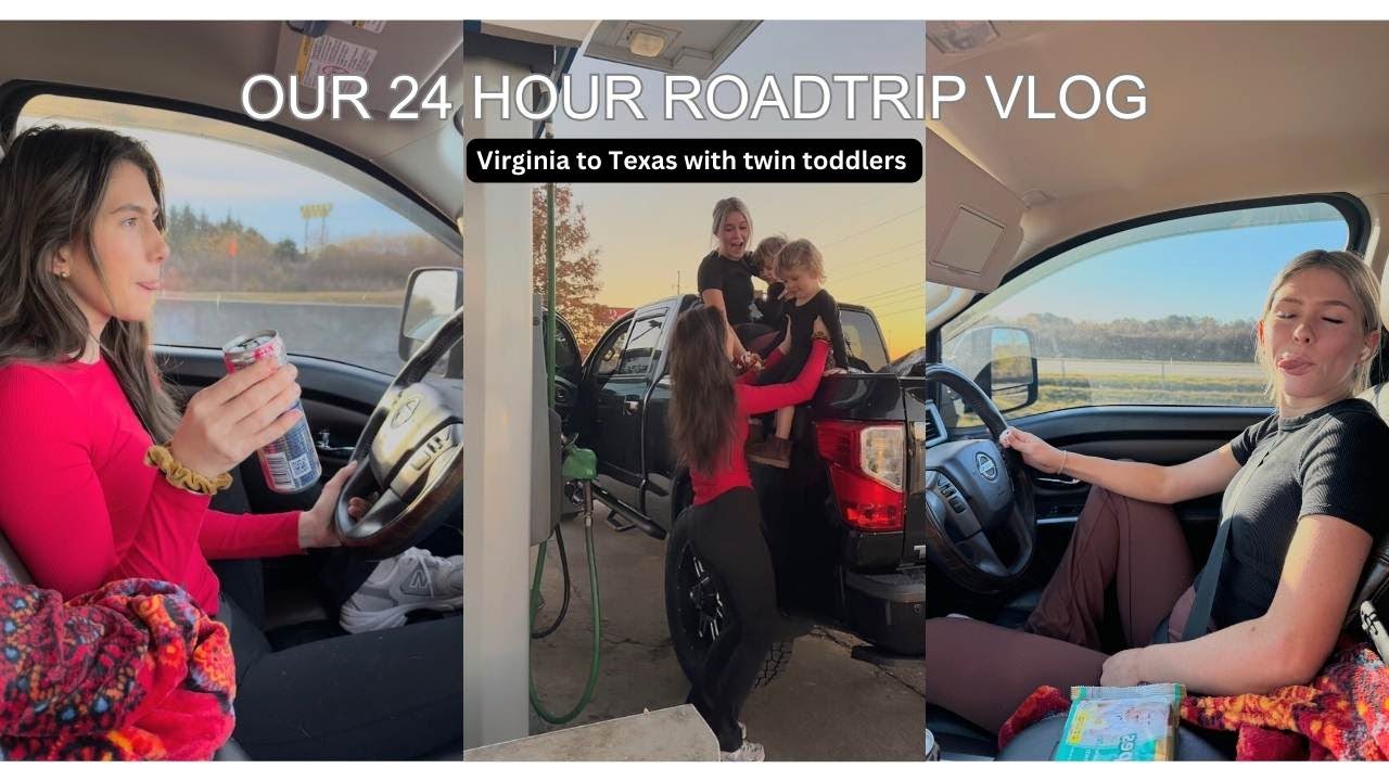 24 Hour Road Trip With My Sister And Twin Toddlers