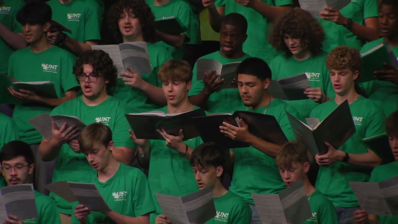 University of North Texas 2025 Allstate Choir Camp Concert